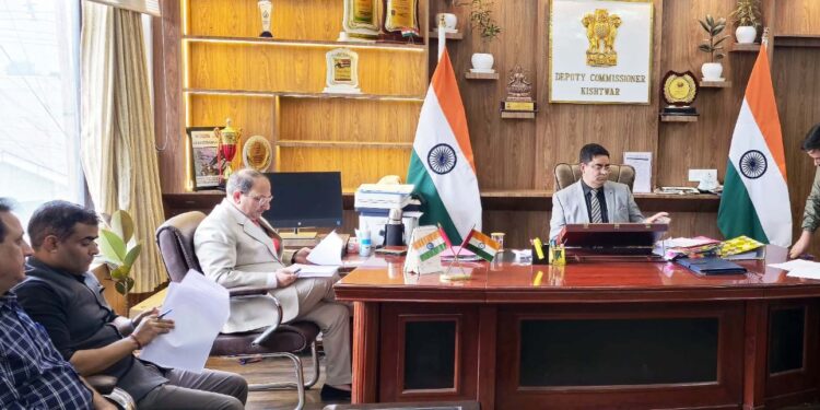 DC Kishtwar approves rates for 6 Land Acquisition Cases