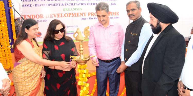 Managing Director JKTPO inaugurates Vendor Development Programme