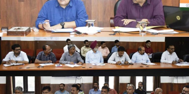 DC calls for accelerating School Projects in Reasi District