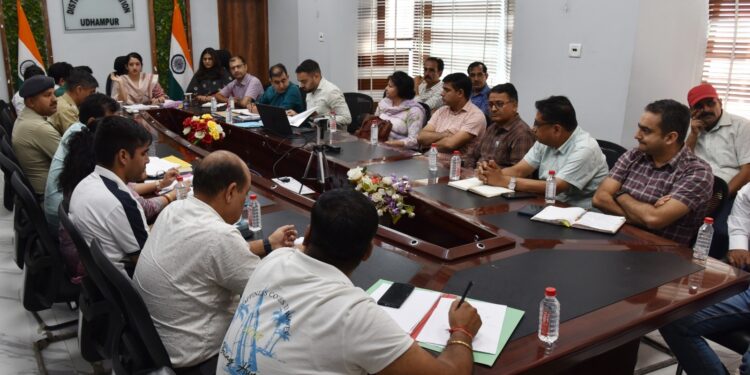 Assembly Elections-2024 DEO Udhampur reviews counting arrangements