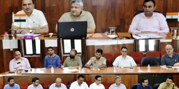 District Road Safety Committee meets at Reasi