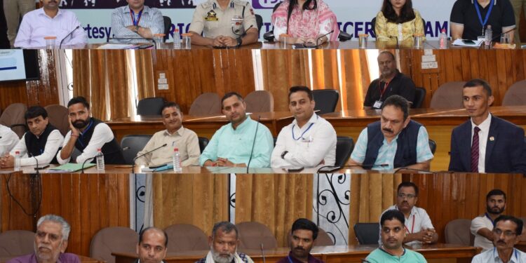 Assembly Election-2024 DEO Udhampur holds meeting with contesting candidates, political representatives ahead of counting process