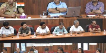 Assembly Election-2024 DEO Reasi holds meeting with contesting candidates & political representatives ahead of counting process