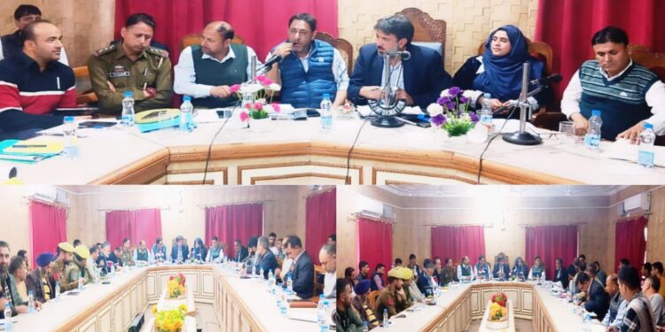 MLA Karnah reviews Development Scenario of the constituency