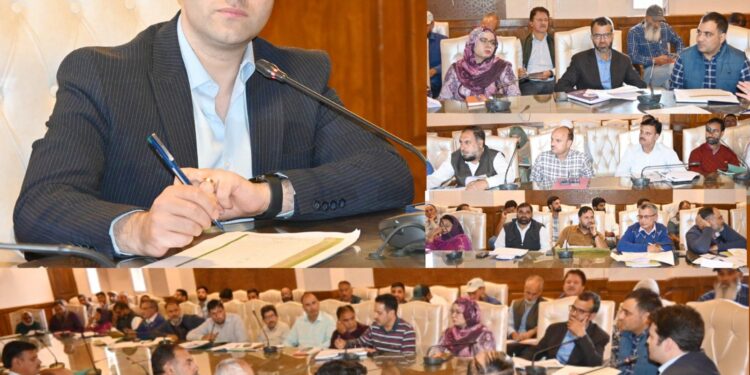 DC Kulgam reviews physical & financial achievements under District Capex