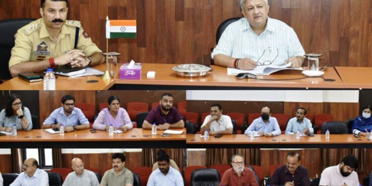 DC Reasi chairs DLCC meeting to review implementation of NTCP