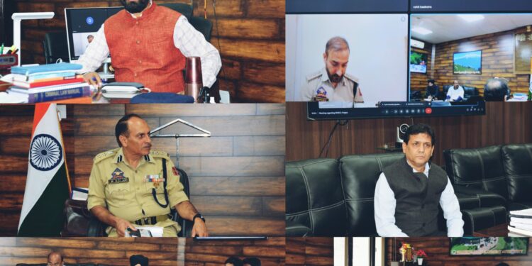 DC reviews progress of work on NHW-244 & Marmat Road