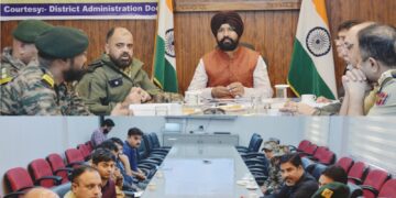 DC reviews arrangements for Army Recruitment Rally at Dugga- Doda
