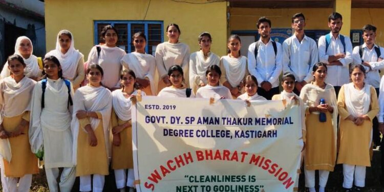 GDC Kastigarh commemorates Gandhi Jayanti with diverse activities