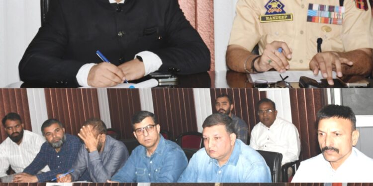 Rajouri admin discusses action plan to enhance security protocols at BRO worksites