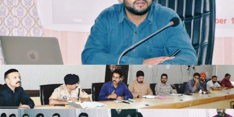 DC Rajouri reviews efforts against drug trafficking under Nasha Mukht Abhiyan