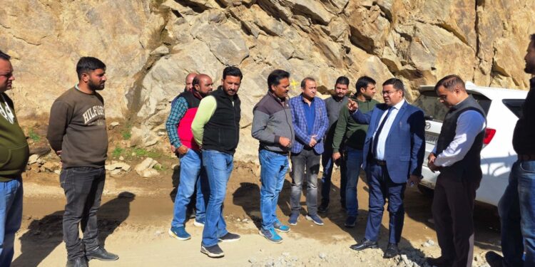 DC tours Sub-Division Paddar to review progress of Developmental projects