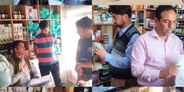 2 Erring medical shops closed down in Mohammad pora area of Kulgam for violating conditions of licences