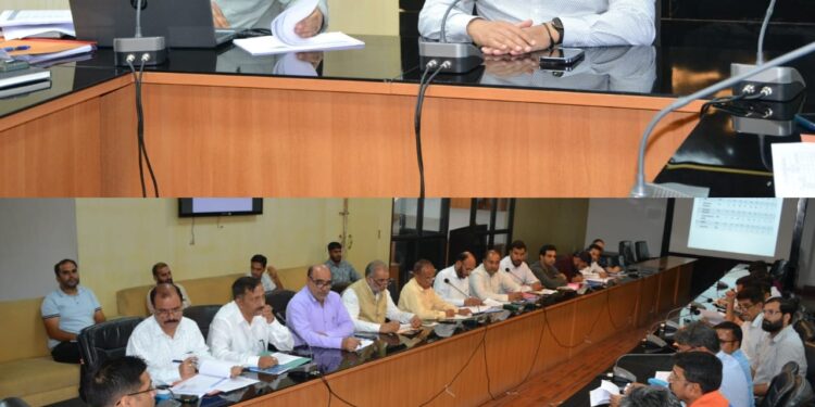 DC Poonch reviews Capex Budget, stresses timely completion of development projects