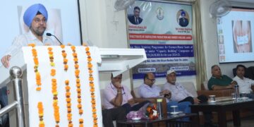 Farmers imparted 2 day Training on Soil Health Management at Baba Jitto Kissan Kendra