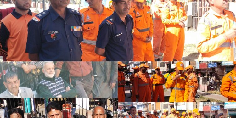 NDRF hosts disaster awareness program at Seri Bazar Park Bhaderwah