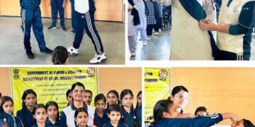 Self-Defense Training program organized for women in Rajouri