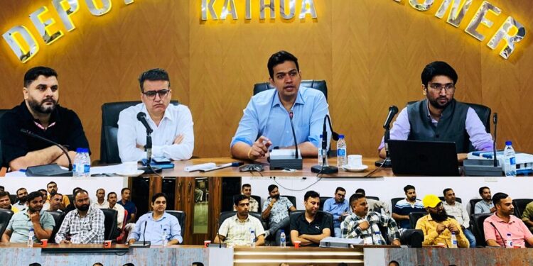 Assembly Elections-2024 DEO Kathua presides over training program for Counting Supervisors, Assistants