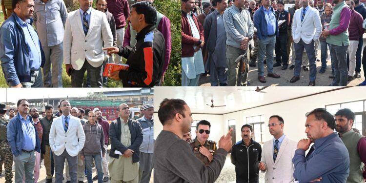 DC Shopian visits Bus Stand Batapora, interacts with traders