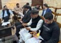 MP Er Rashid visits Budgam, holds series of meetings