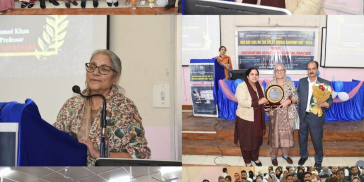 GMC Srinagar hosts CME on ‘Integrating Genetics in Clinical Practice’ to commemorate ‘World Anatomy Day’