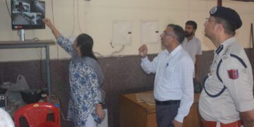 Assembly Elections-2024 DEO Samba inspects strong room, ensures secure EVM Storage ahead of Counting