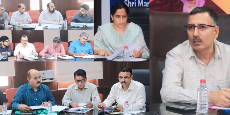 DDC reviews progress of JJM Projects in Samba District
