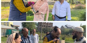 Director Agriculture kick-starts sale of winter flower seedlings at Floriculture Nursery Lalmandi