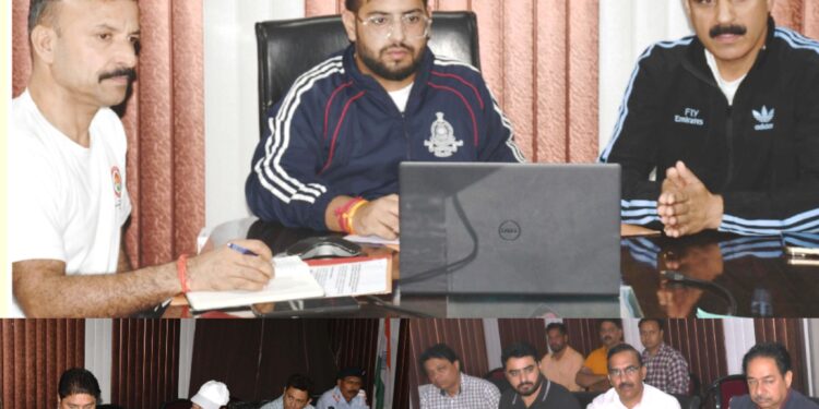 DC Rajouri reviews preparations for Diwali
