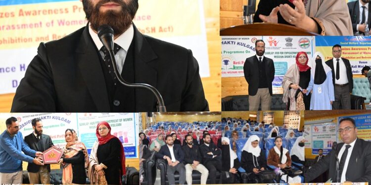DLSA Kulgam, Social Welfare Department organize Awareness programme regarding Sexual Harassment