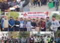 Distt. Admin flags-off ‘Run for Unity’ on National Unity Day at Kupwara, Handwara