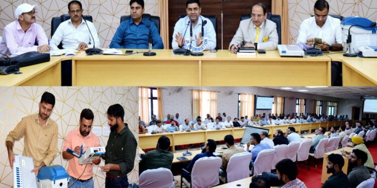 Assembly Election-2024 Training for counting staff held at Kishtwar
