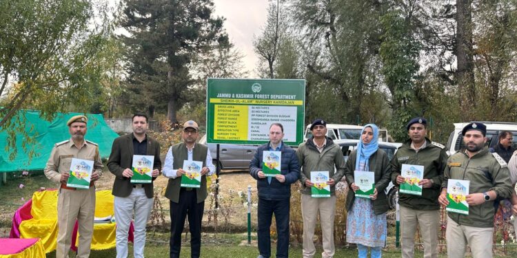 CCF Kashmir conducts inspection of Budgam forests, reviews ongoing forestry initiatives
