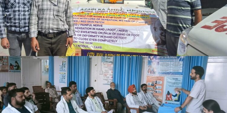 Ramban Administration organised activities under Kusht Mukat Abhiyaan to mark Gandhi Jayanti