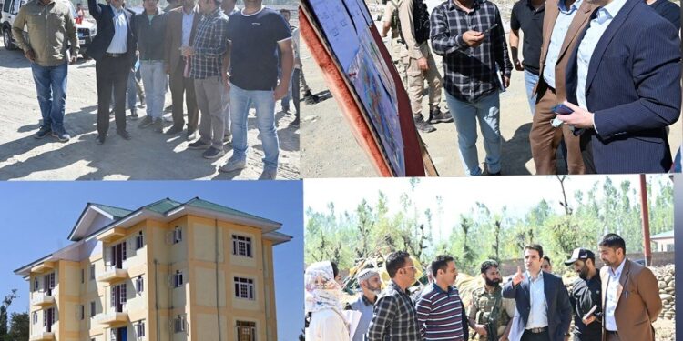 DC Kulgam inspects key Development Projects