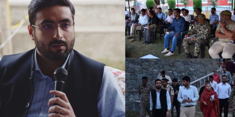 Assembly Elections-2024 DEO Budgam visits Counting Centre