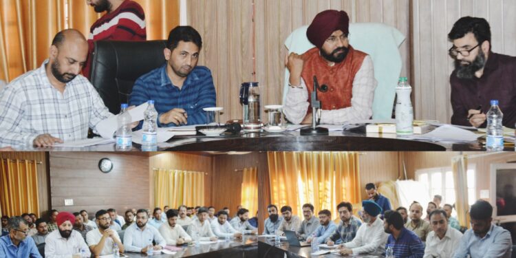 DC Doda reviews implementation of Rural Development initiatives