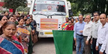 Horticulture Department Jammu flags off exposure visit of Women Farmers