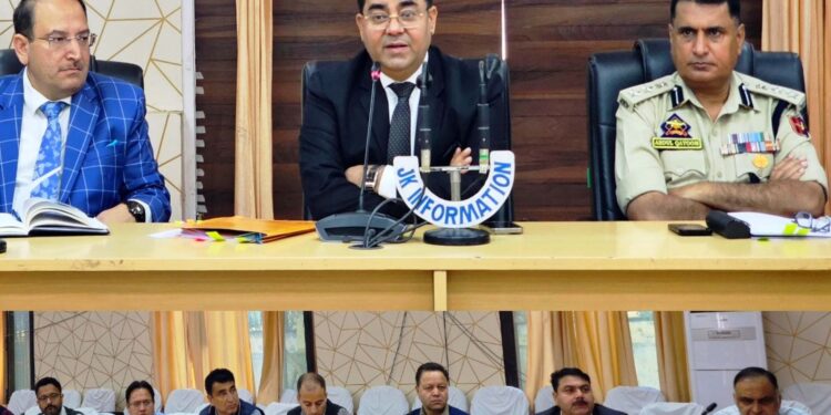 DRSC discusses execution of Road Safety Plan in Kishtwar District