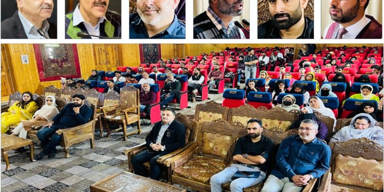 Cyber Crime Awareness program held at GCOE, MA Road, Srinagar