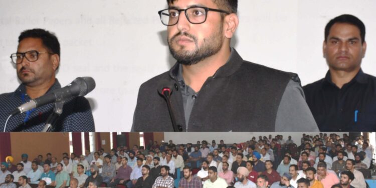 Assembly Election-2024: Comprehensive training Session for Counting Supervisors, Assistants ahead of Counting Day held at GDC Rajouri