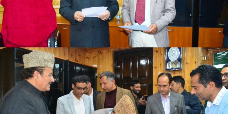 Pro-tem Speaker administers oath to MLA Iqbal Khan