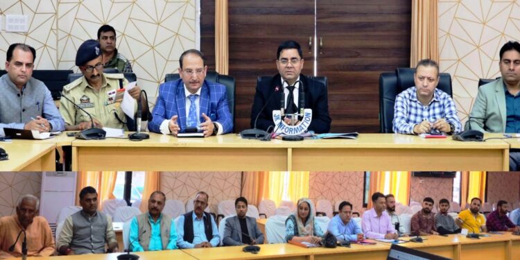 DC Kishtwar reviews winter preparedness, seeks formulation of department wise action plans