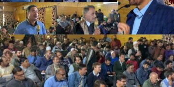 MLA Anantnag West reviews progress of works, listens to public grievances