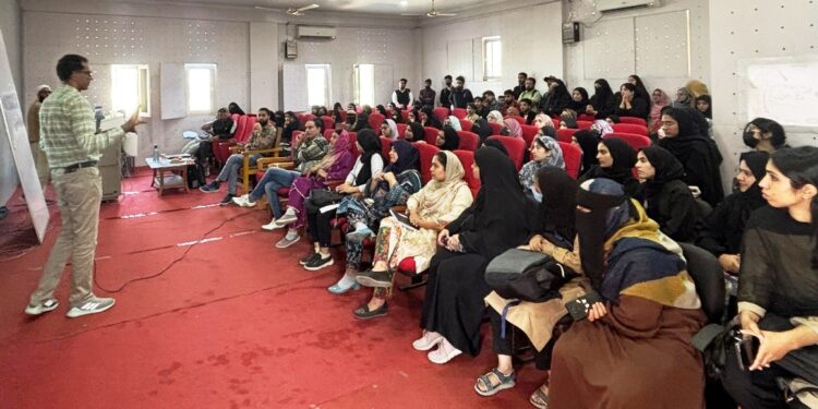 Career Counselling workshop held at S.P. College, Srinagar