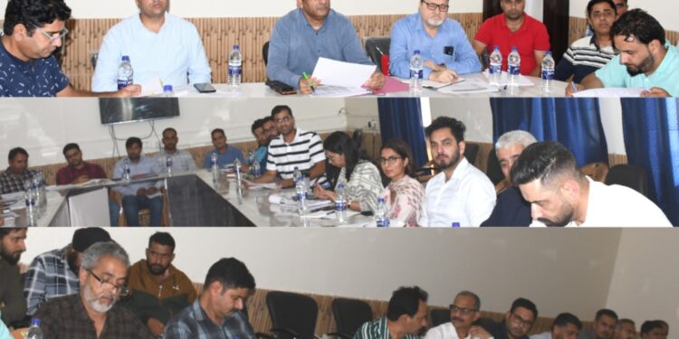 Director RDD reviews implementation of Rural sector schemes in Rajouri District