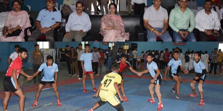 Udhampur: DC inaugurates District Kabaddi championship for Boys & Girls