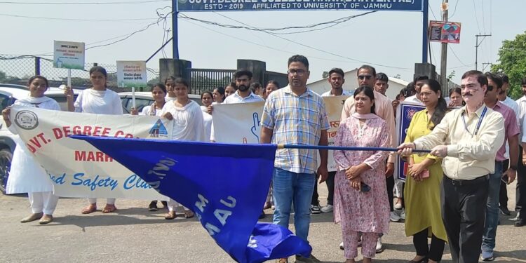 Various activities under 15 days Swachhta hi Sewa initiative held at GDC Marh