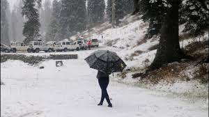 Higher reaches of Gulmarg, Pahalgam among other places experience fresh snowfall, light rains lash plains