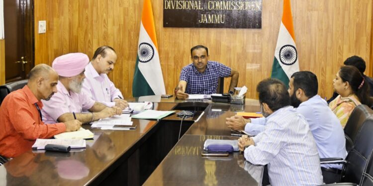 Div Com Jammu reviews preparedness, preventive measures for Dengue